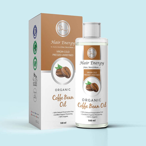 Hair Energy 100 Organic Aloevera GelOrganic Coffee Bean Oil Coffea Arabica | Best Price in Pakistan original skincare product Pakistan
