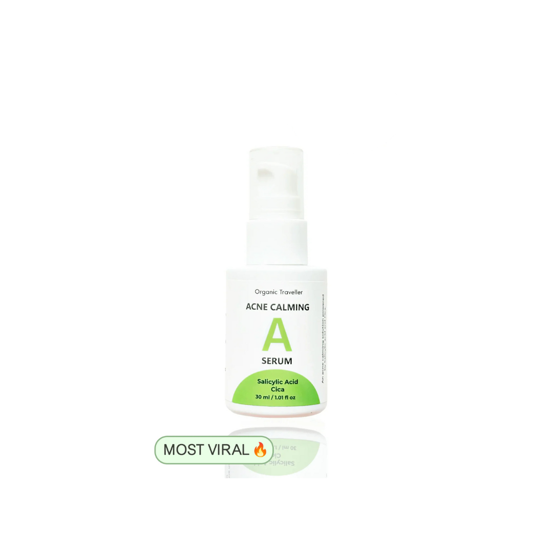 Organic Traveller | Acne Calming Serum | Best Price in Pakistan original skincare product Pakistan Main image