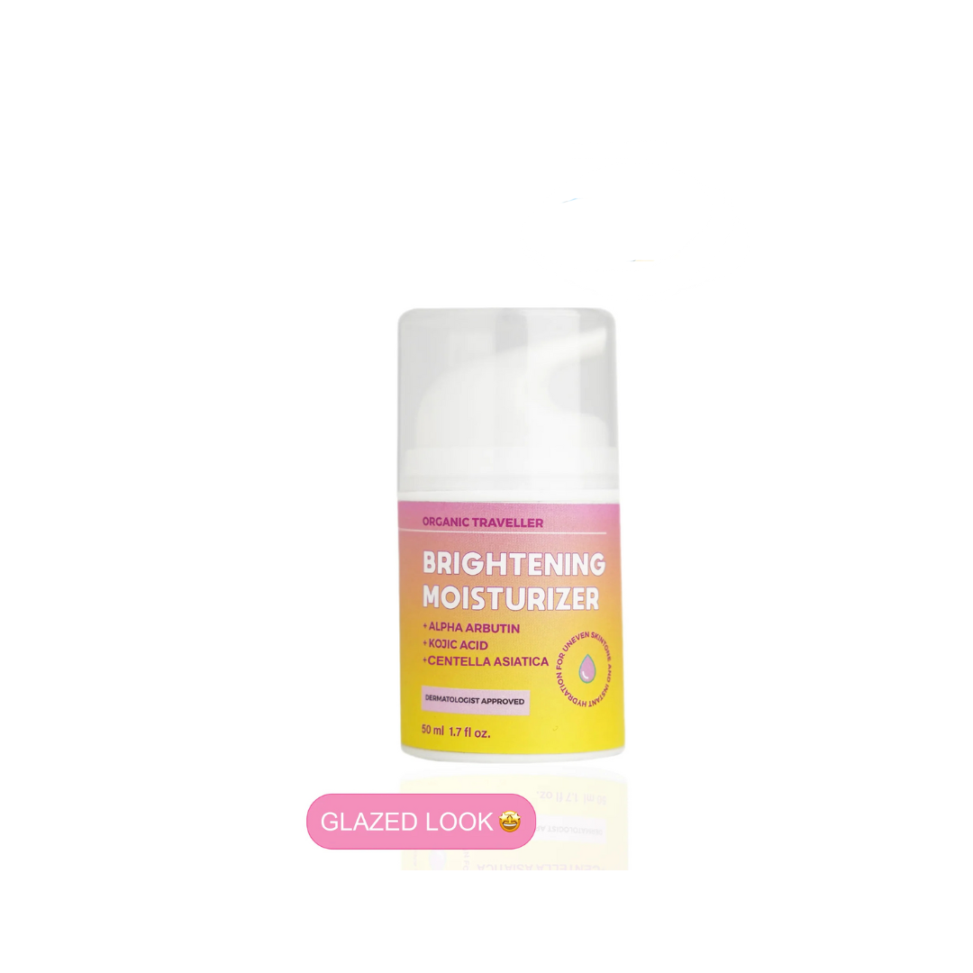 Organic Traveller | Brightening Moisturizer | Best Price in Pakistan original skincare product Pakistan