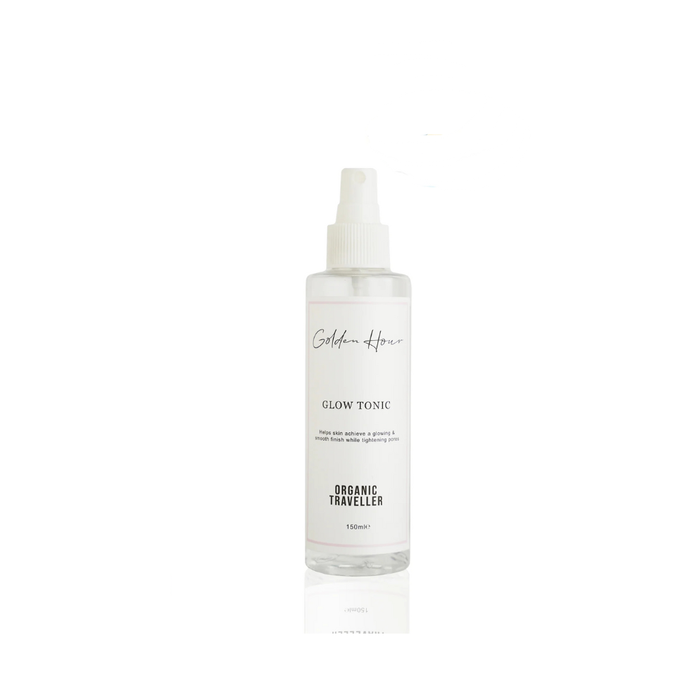 Organic Traveller | Glow Tonic: Pore minimising toner | Best Price in Pakistan original skincare product Pakistan مرکزی تصویر
