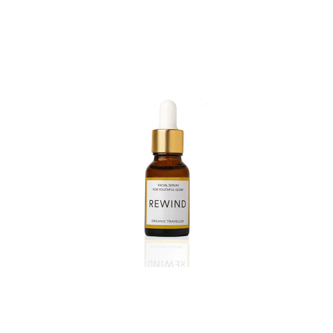 Organic Traveller | Rewind: Age Defying Serum | Best Price in Pakistan original skincare product Pakistan مرکزی تصویر