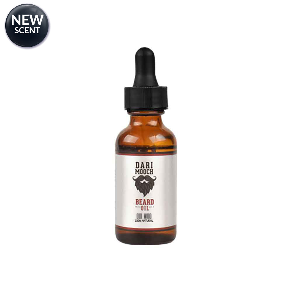 Dari Mooch Oud Wood Beard Oil | Best Price in Pakistan original skincare product Pakistan مرکزی تصویر
