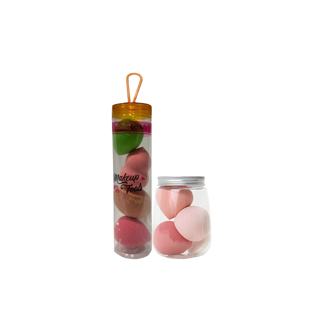 Facial beauty | Pack of 4 Sponge | Assorted | Best Price in Pakistan original skincare product Pakistan