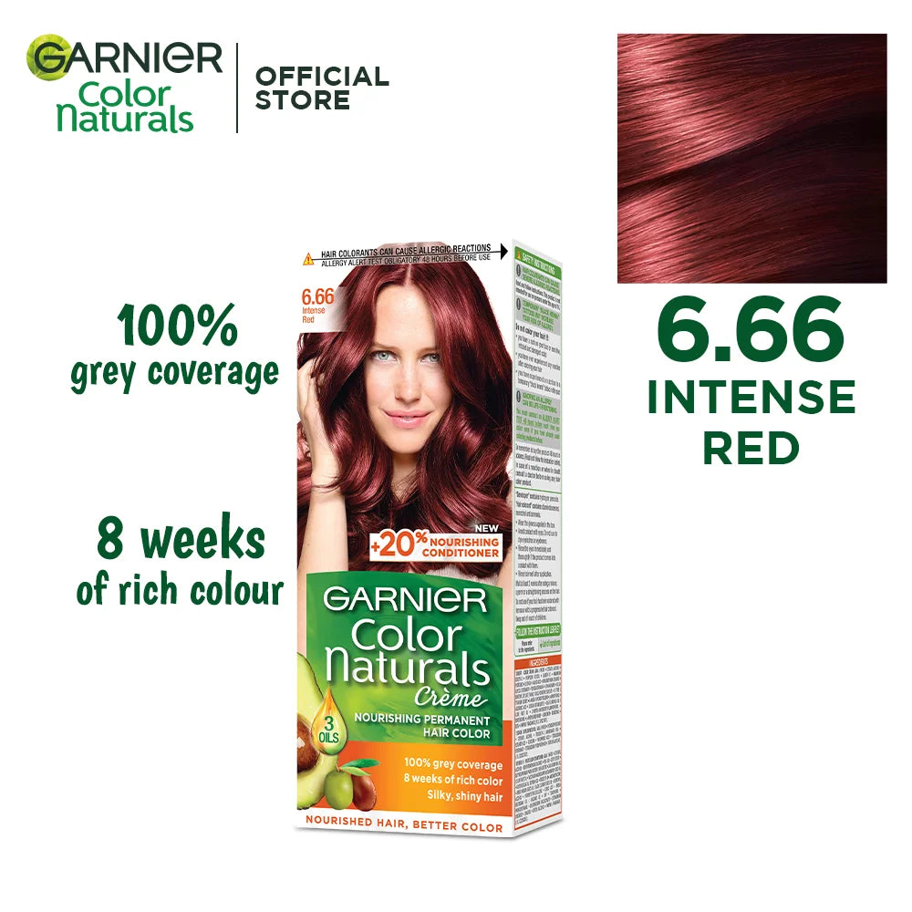 Garnier Color Naturals | 6.66 Intense Red | Best Price in Pakistan original skincare product Pakistan