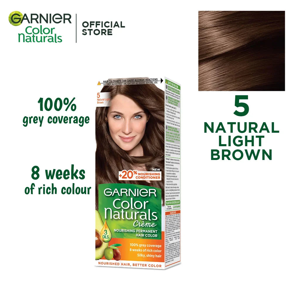 Garnier Color Naturals | 5 Light Brown | Best Price in Pakistan original skincare product Pakistan Main image