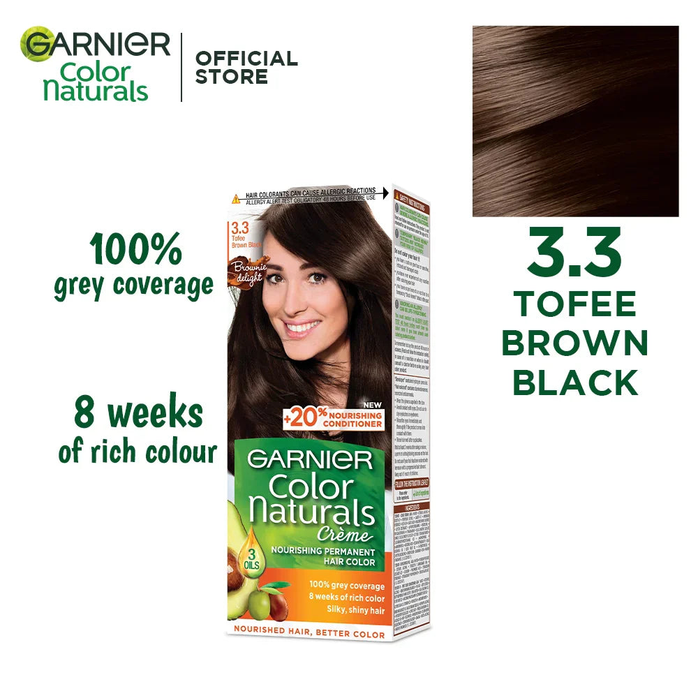 Garnier Color Naturals | 3.3 Dark Toffee Noir Caramel | Best Price in Pakistan original skincare product Pakistan