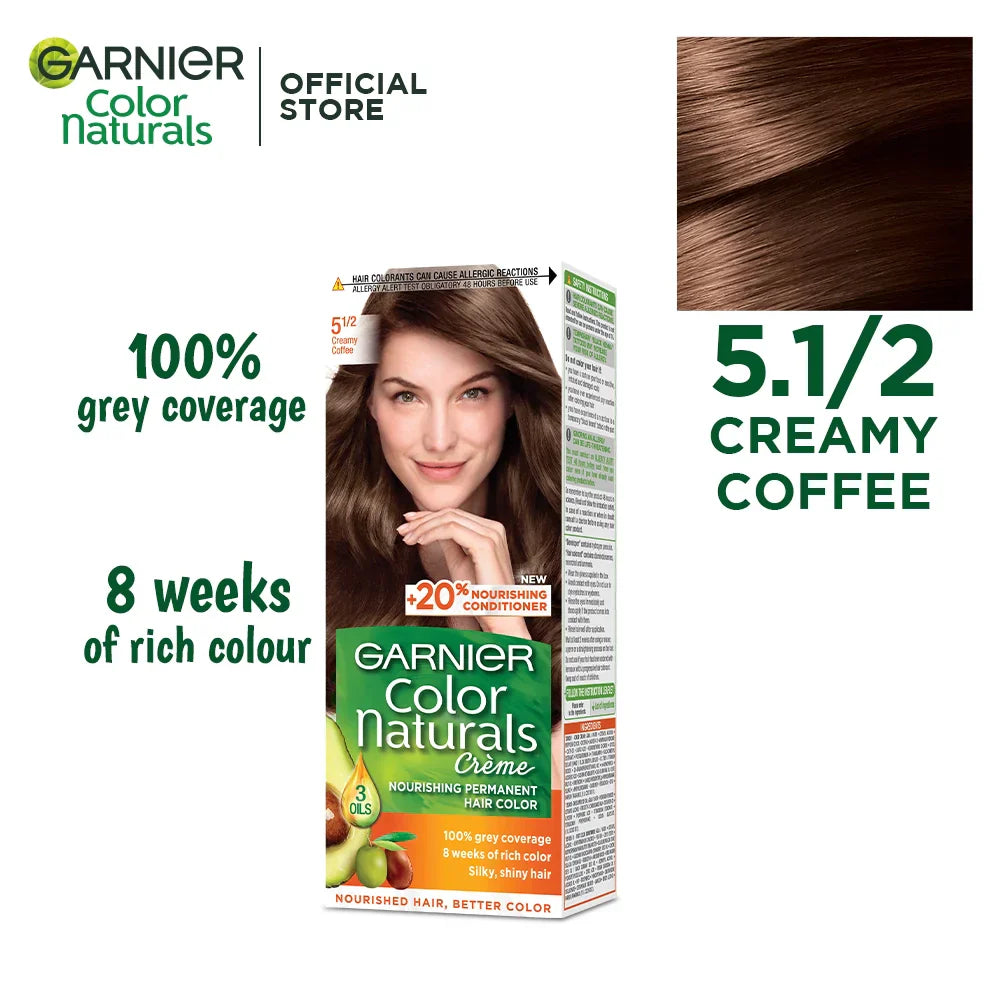 Garnier Color Naturals | 5 1/2 Creamy Coffee | Best Price in Pakistan original skincare product Pakistan Main image