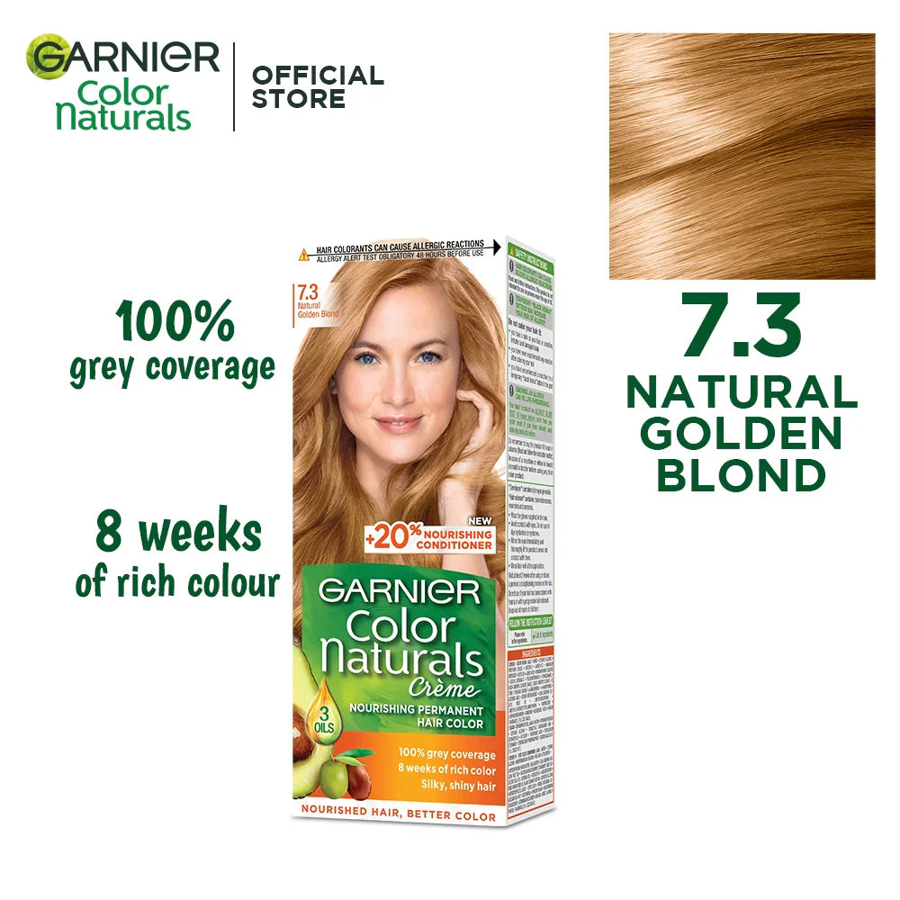 Garnier Color Naturals | 7.3 Natural Golden Blond | Best Price in Pakistan original skincare product Pakistan