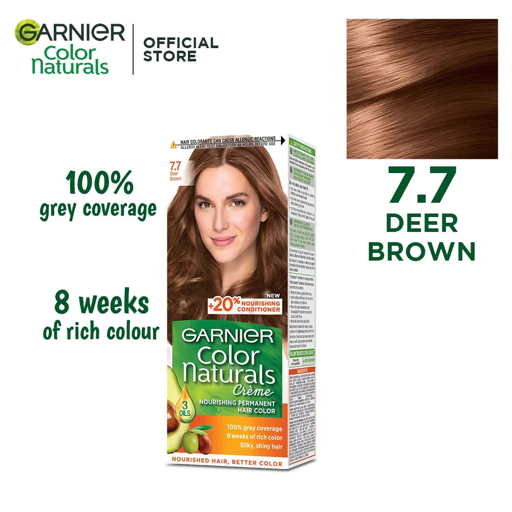 Garnier Color Naturals | 7.7 Deer Brown | Best Price in Pakistan original skincare product Pakistan