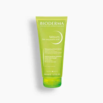 Bioderma | Sebium Gel Moussant Actif 200ml | Best Price in Pakistan original skincare product Pakistan مرکزی تصویر