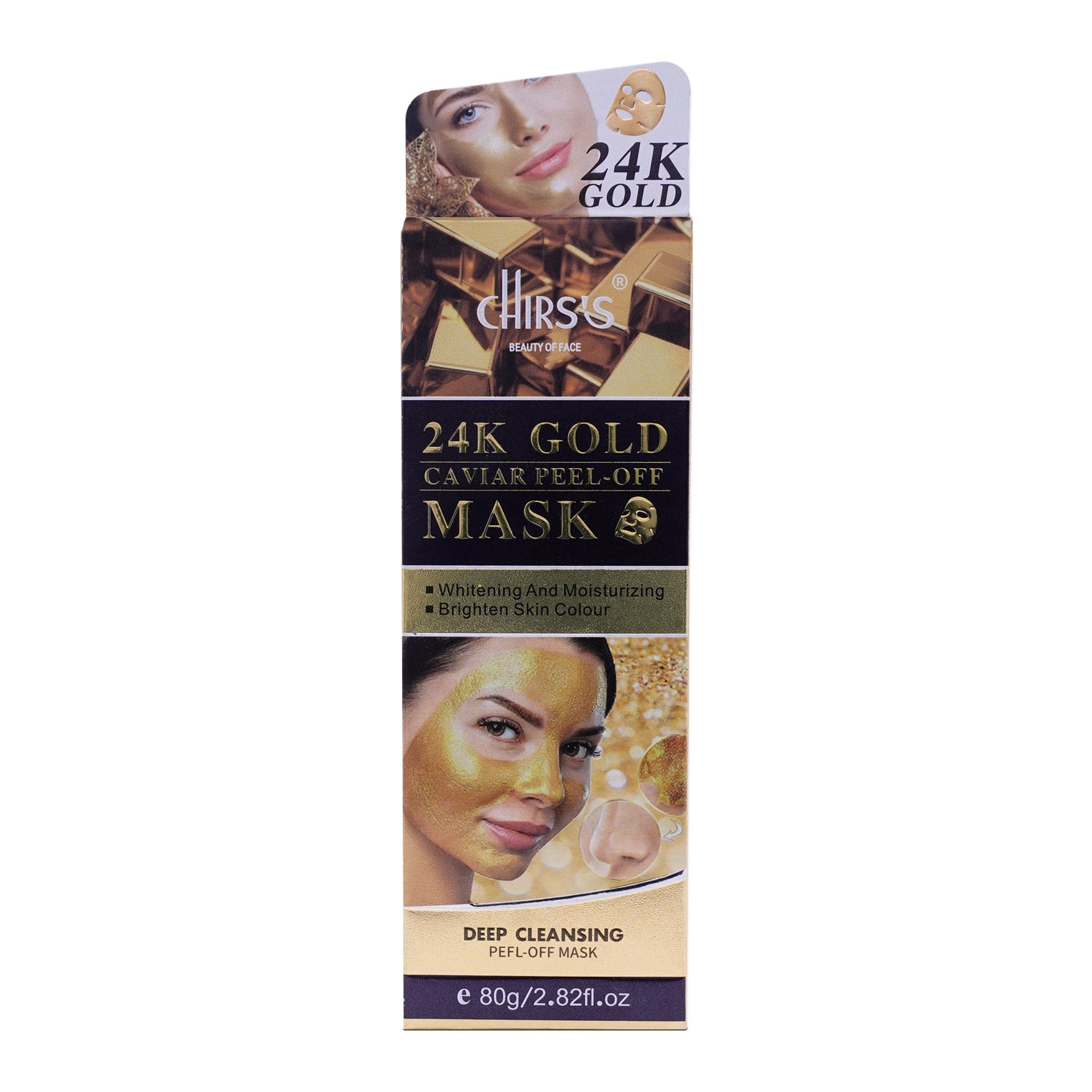 Chirs's | 24K Gold Peel Of Mask | 80g | Best Price in Pakistan original skincare product Pakistan Main image