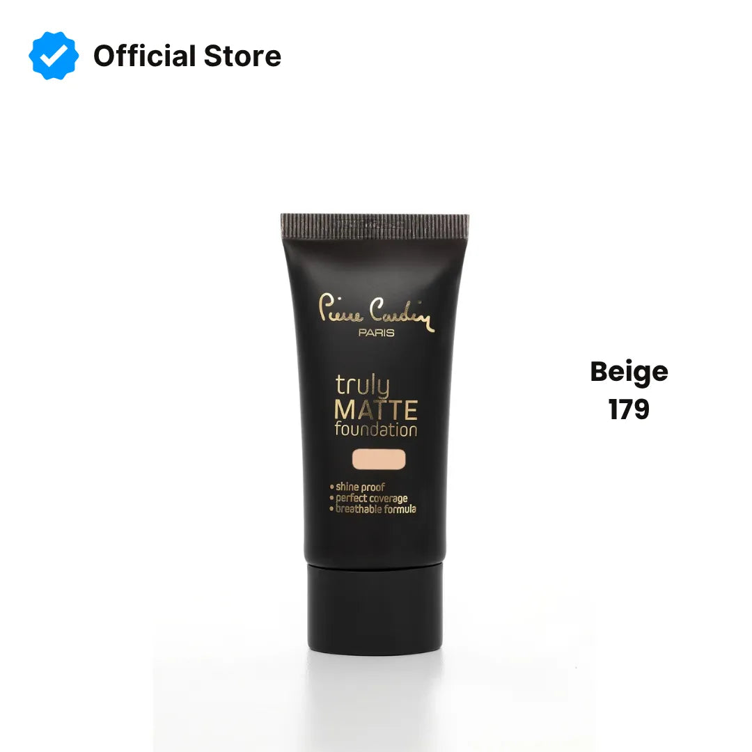 Pierre Cardin Truly Matte Foundation | Best Price in Pakistan original skincare product Pakistan مرکزی تصویر