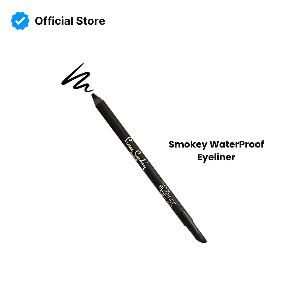 Pierre Cardin Smokey Waterproof Eyeliner | Black | Best Price in Pakistan original skincare product Pakistan Main image