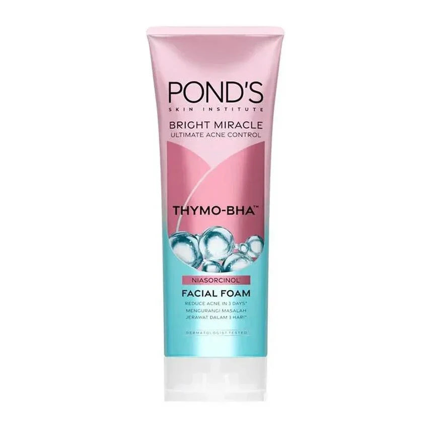 Ponds Facial Foam Bright Miracle Acne Control 90G | Best Price in Pakistan original skincare product Pakistan Main image