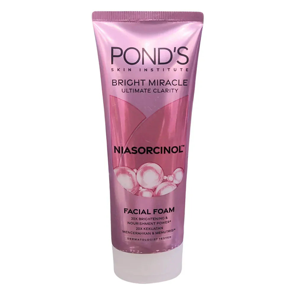 Ponds Facial Foam Bright Miracle Niasorcinol Collagen 100G | Best Price in Pakistan original skincare product Pakistan Main image