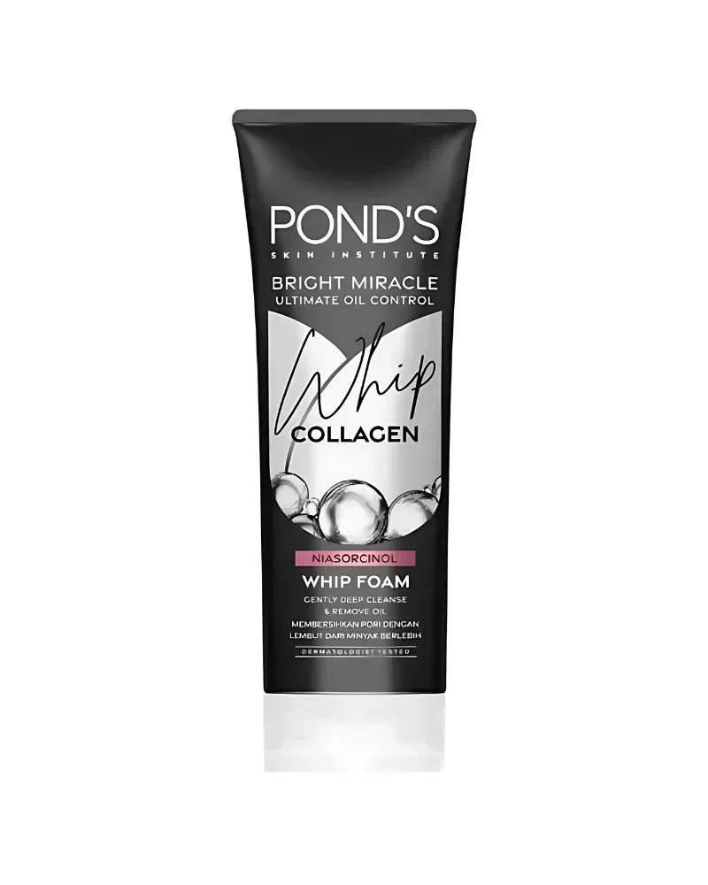 Ponds Facial Foam Bright Miracle Niasorcinol Collagen Oil Control 100G | Best Price in Pakistan original skincare product Pakistan Main image