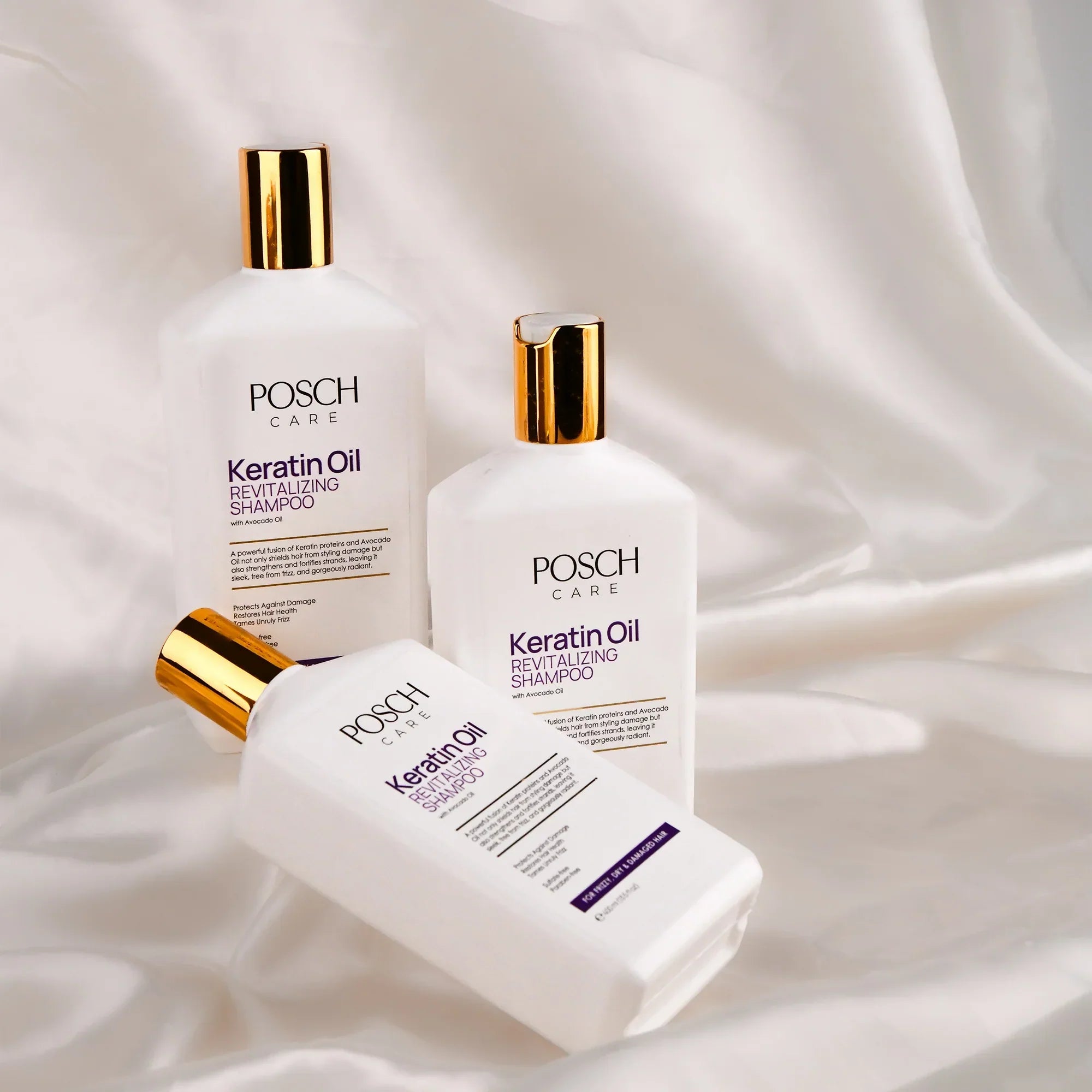 Posch | Keratin Oil Revitalizing Shampoo | Best Price in Pakistan original skincare product Pakistan