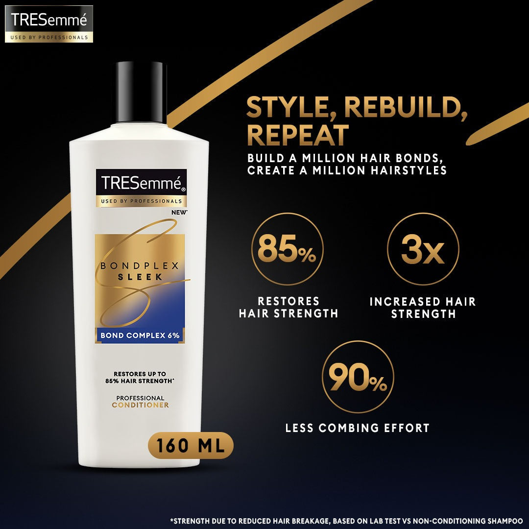 Tresemme | Bondplex Sleek And Repair Conditioner | 160ml | Best Price in Pakistan original skincare product Pakistan