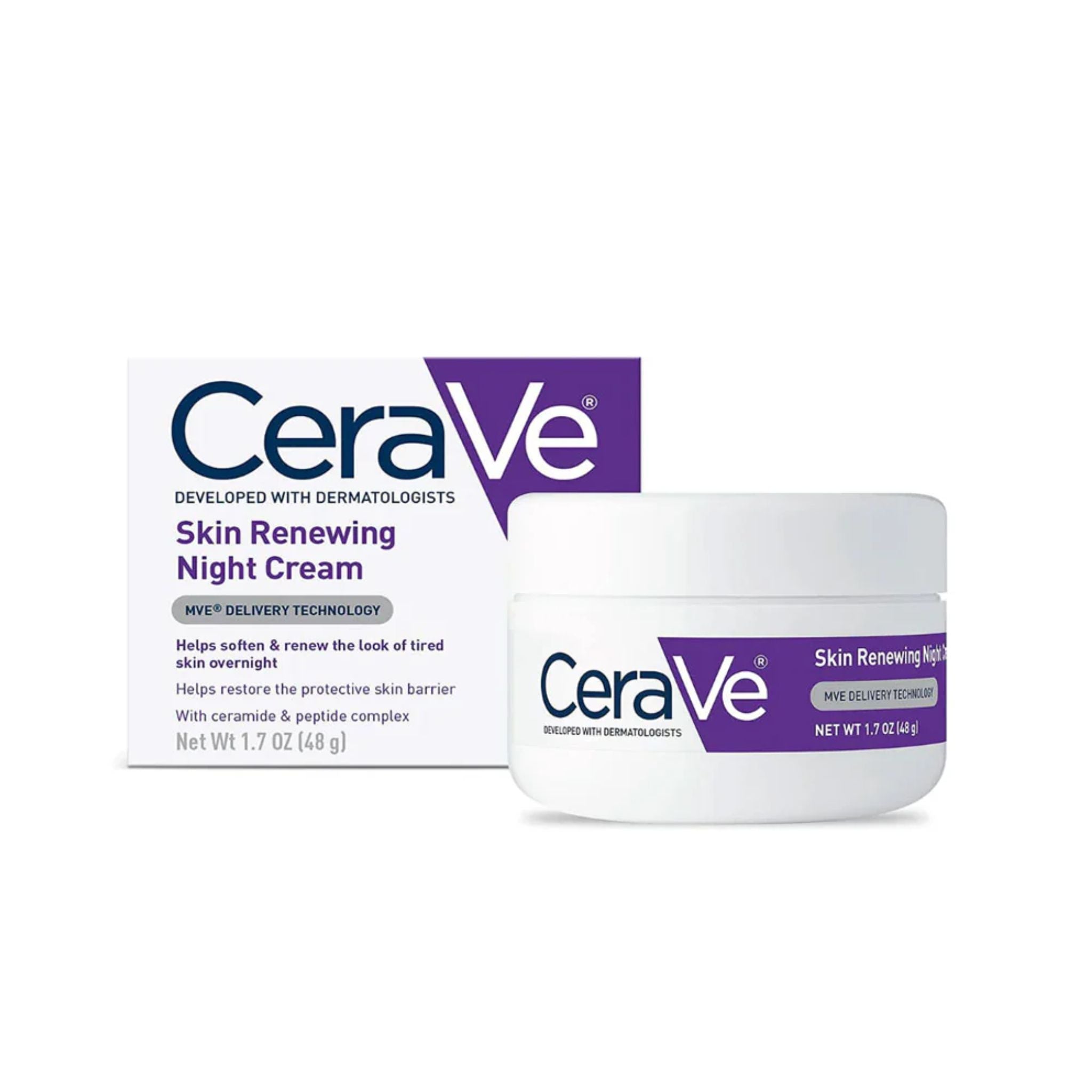 Cerave Skin Renewing Night Cream 1.7Oz Main image