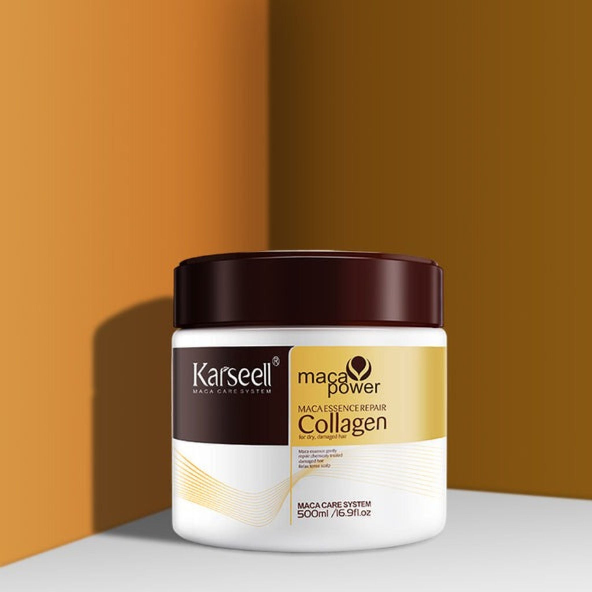 Karseell Collagen Hair Treatment Mask For Dry Damaged & All Hair Types - 500ml Main image