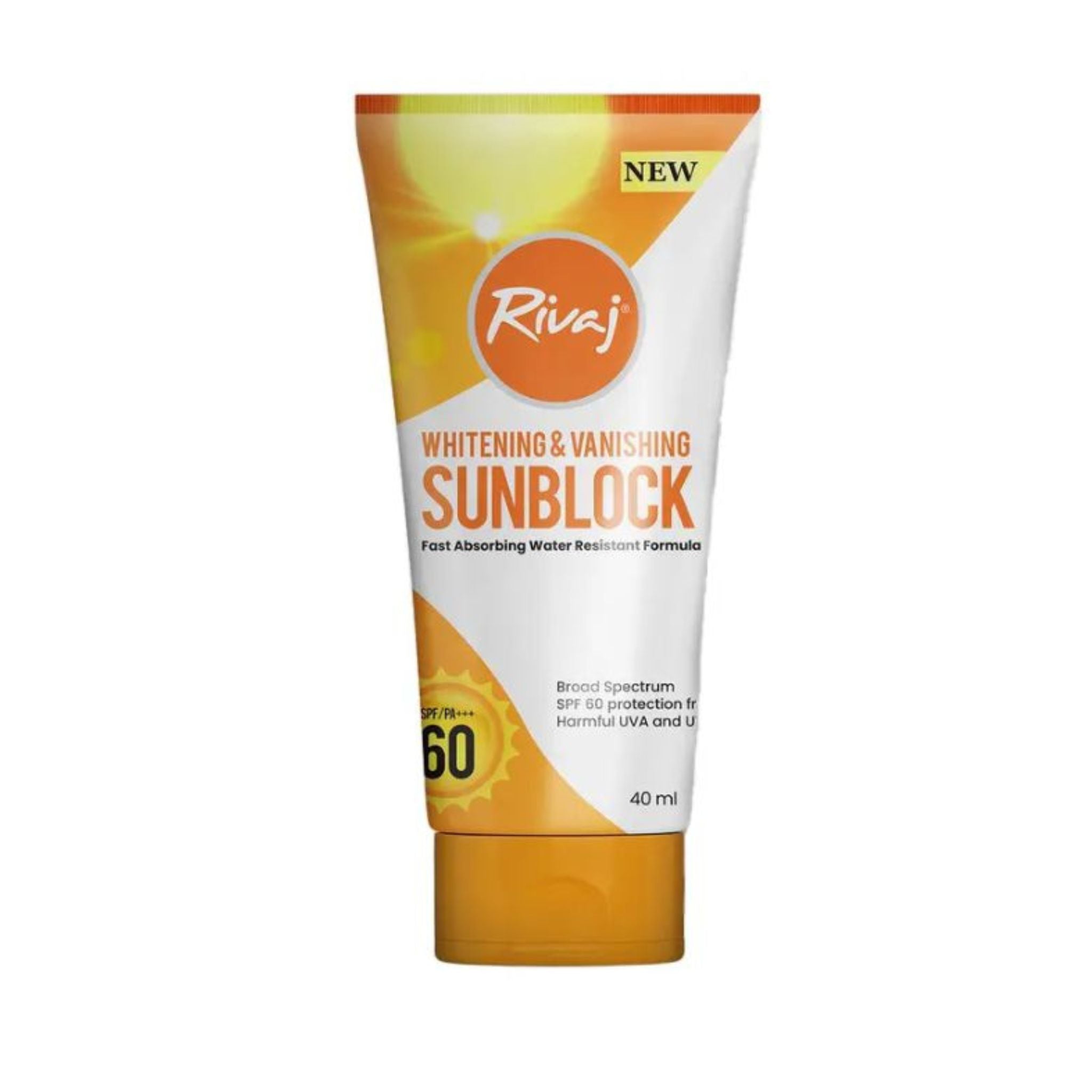 Rivaj Sunblock Whitening & Vanishing SPF60 100ml Main image