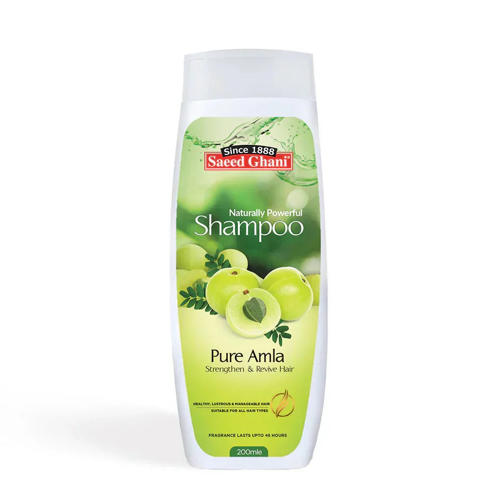Saeed Ghani Naturally Pure Amla Hair Shampoo 200Ml | Best Price in Pakistan original skincare product Pakistan Main image