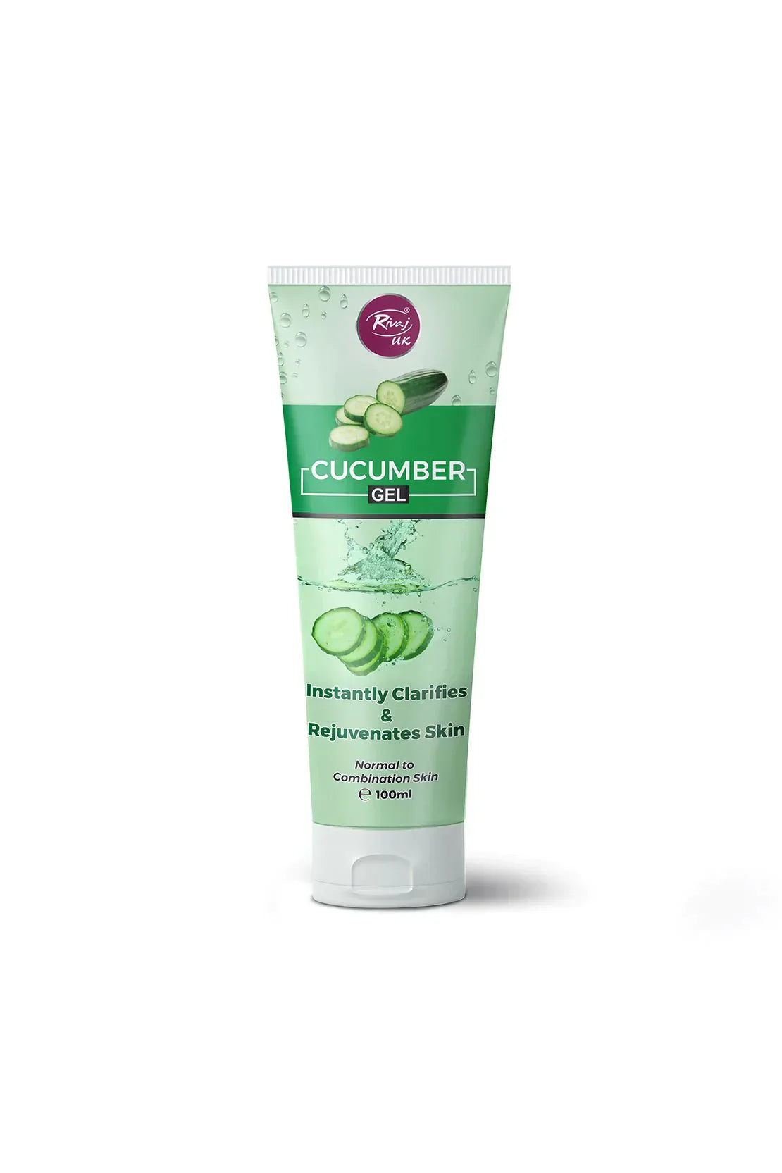 RIVAJ CUCUMBER NORMAL & COMBINATION SKIN GEL 100 ML | Best Price in Pakistan original skincare product Pakistan Main image