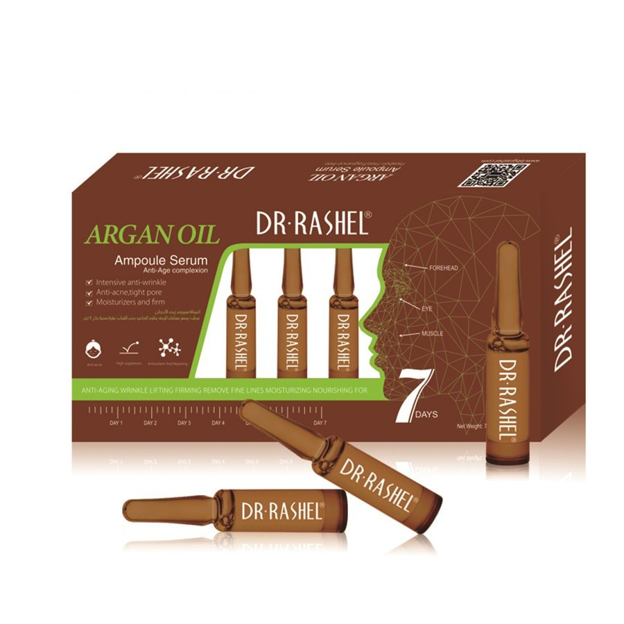 Dr.Rashel Ampoule Serum Argan Oil 7'Sx2Ml | Best Price in Pakistan original skincare product Pakistan Main image