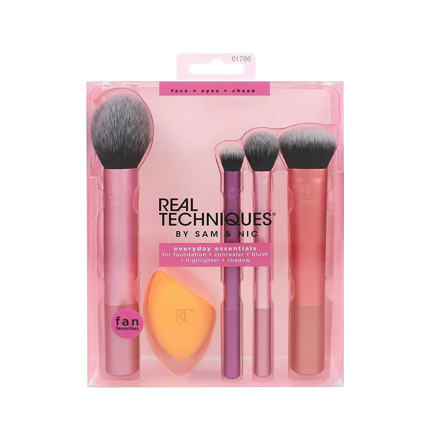 Real Techniques | Everyday Essentials Makeup brush & Sponge | Best Price in Pakistan original skincare product Pakistan مرکزی تصویر