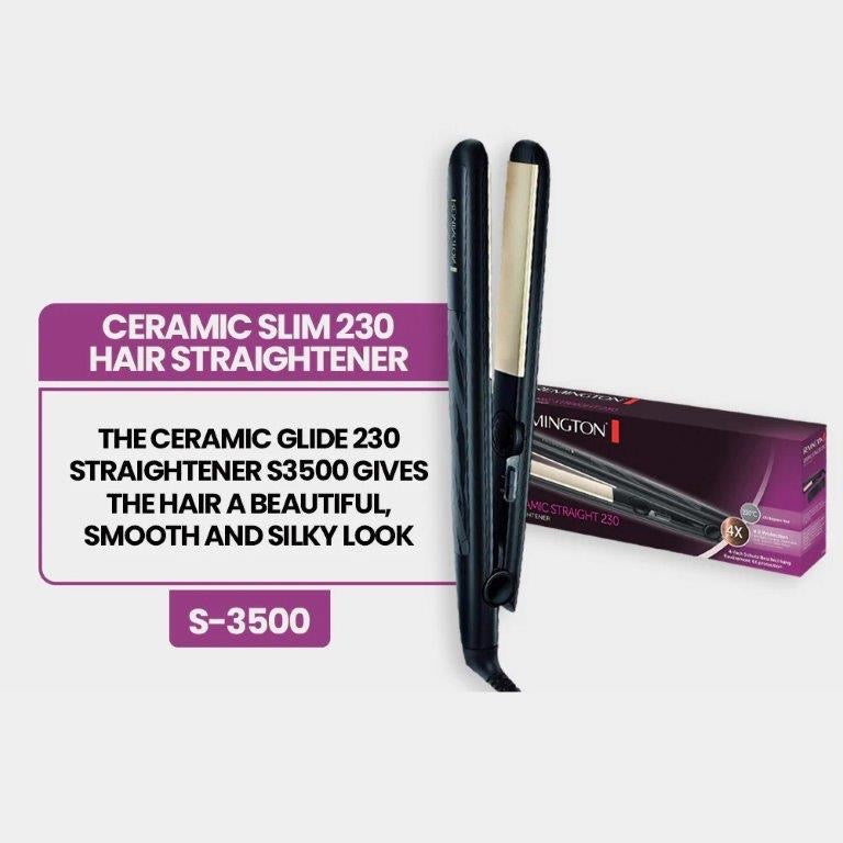 Remington | Ceramic Straight 230 Hair Straightener Model No. S3500 | Best Price in Pakistan original skincare product Pakistan