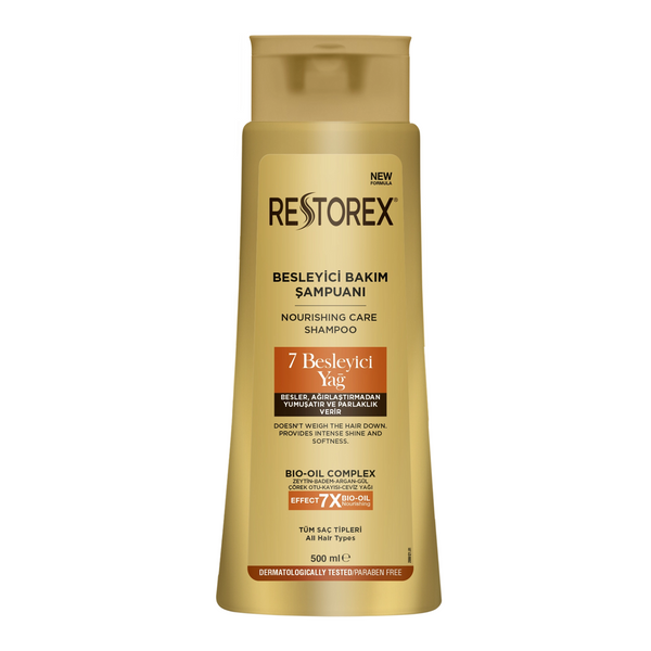 Restorex All Hair Types Nourishing Care Shampoo 500ml | Best Price in Pakistan original skincare product Pakistan Main image