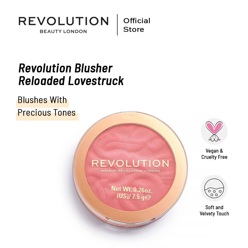 Makeup Revolution Blusher Reloaded Lovestruck | Best Price in Pakistan original skincare product Pakistan