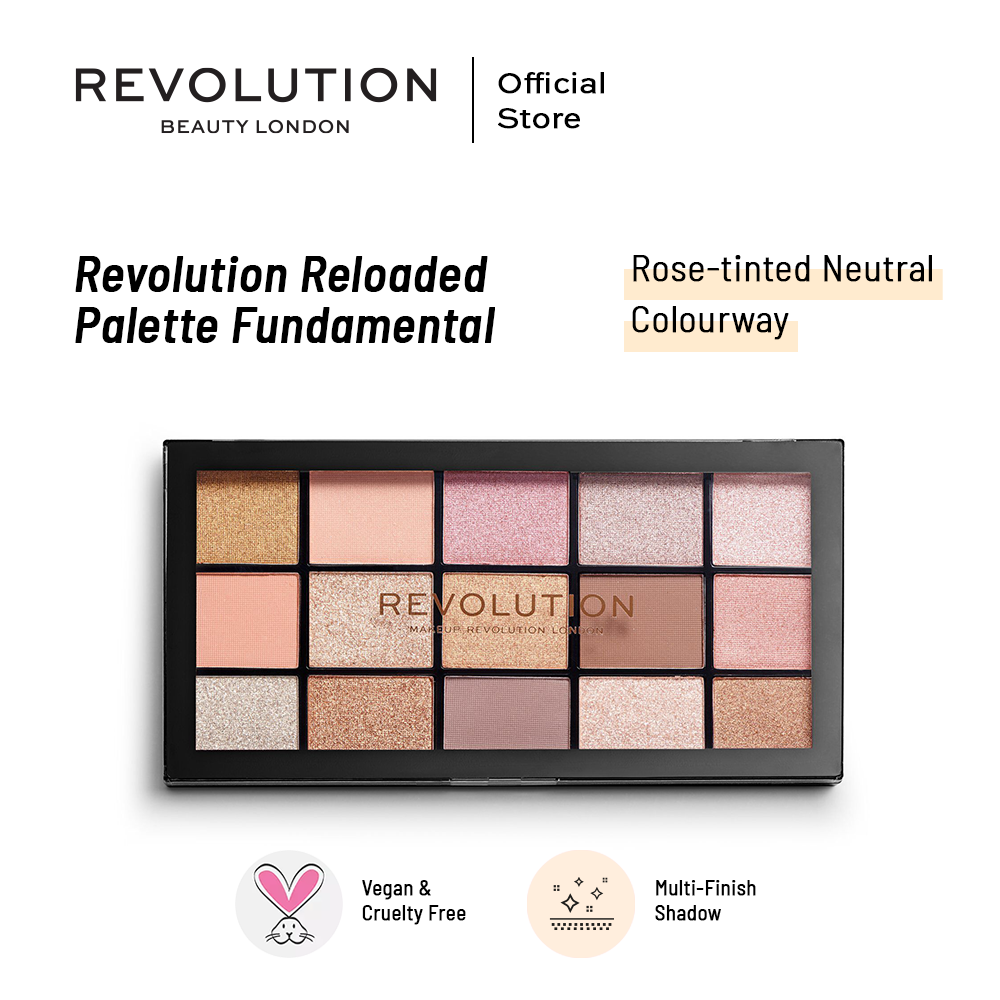 Makeup Revolution Reloaded Palette Fundamental | Best Price in Pakistan original skincare product Pakistan