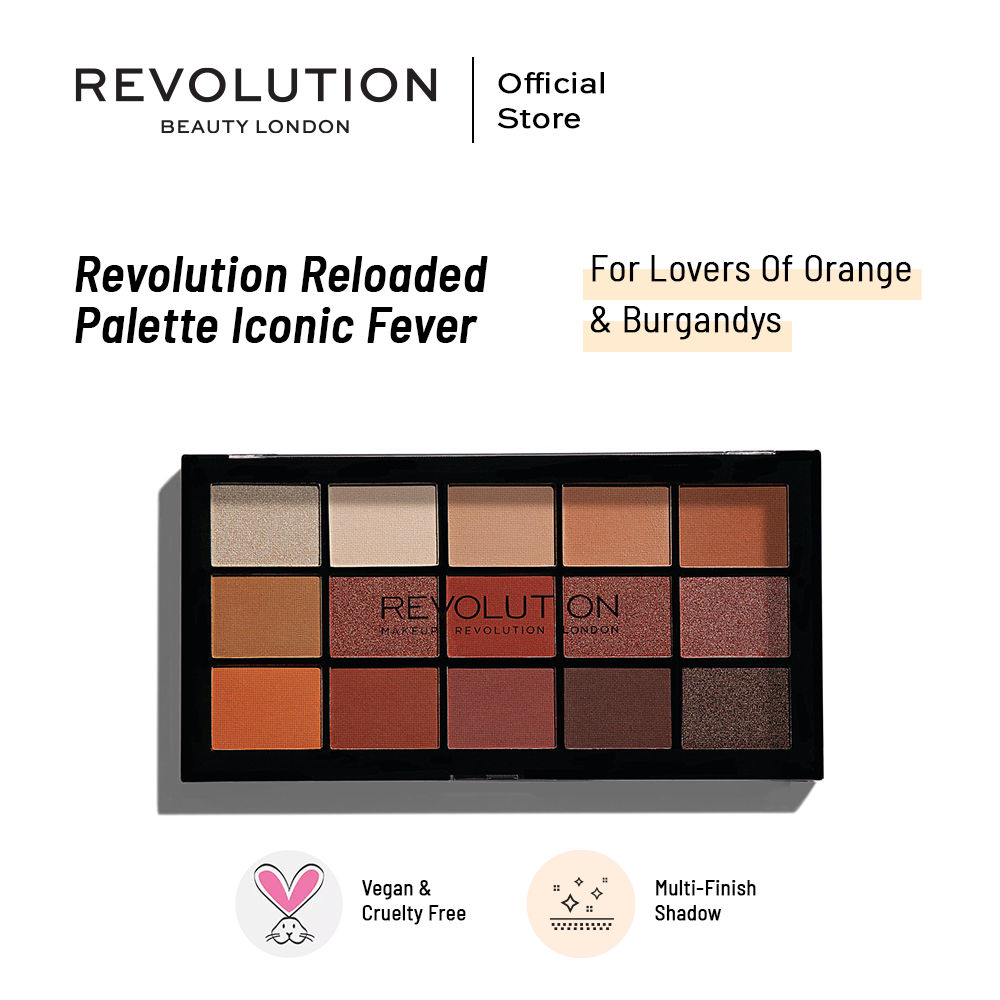 Makeup Revolution Reloaded Palette Iconic Fever | Best Price in Pakistan original skincare product Pakistan