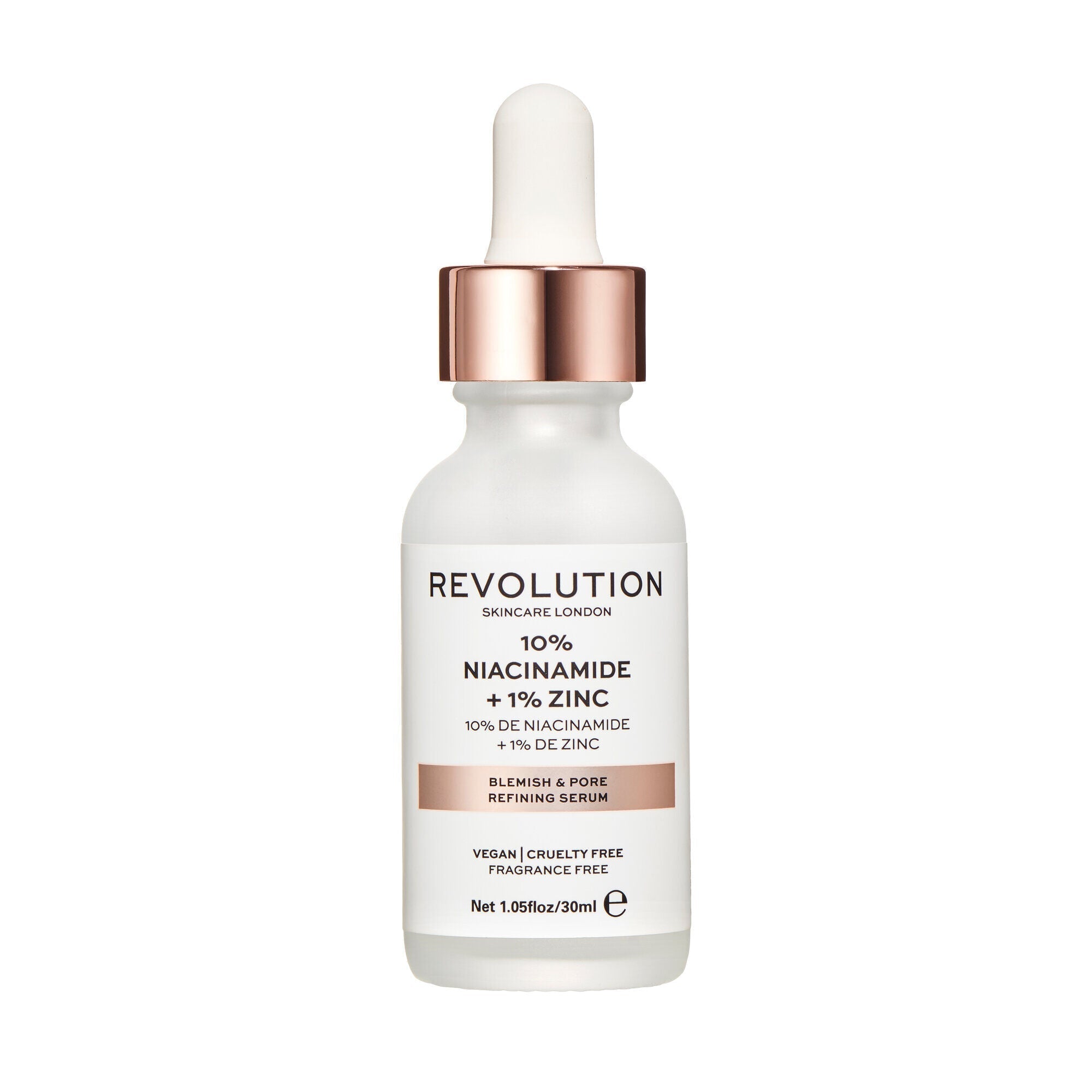 Revolution | 10% Niacinamide And 1% Zinc Blemish & Pore Serum 30ml | Best Price in Pakistan original skincare product Pakistan