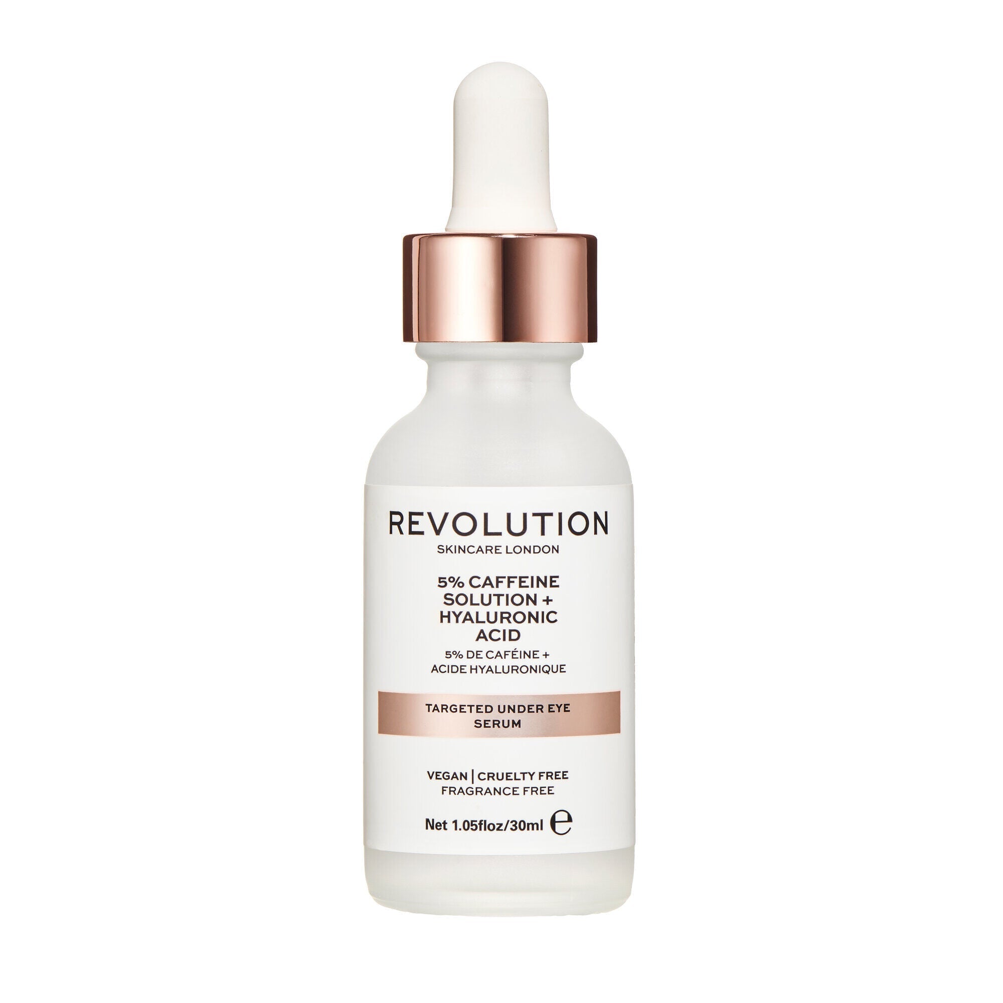 Revolution | 5% Caffeine And Hyaluronic Acid Revitalising Under Eye Serum 30ml | Best Price in Pakistan original skincare product Pakistan مرکزی تصویر