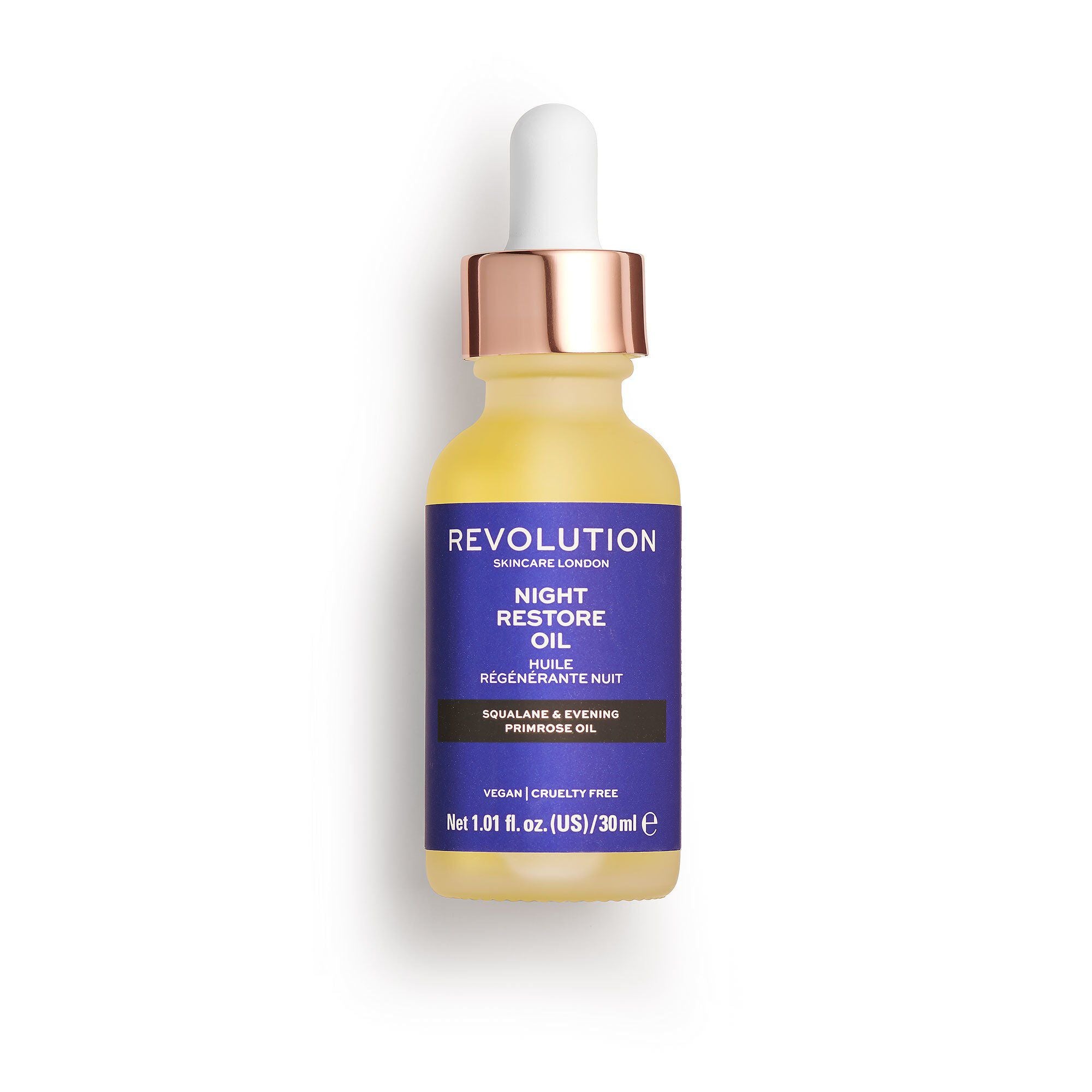 Revolution Skincare Squalane Night Restore Oil 30ml | Best Price in Pakistan original skincare product Pakistan مرکزی تصویر