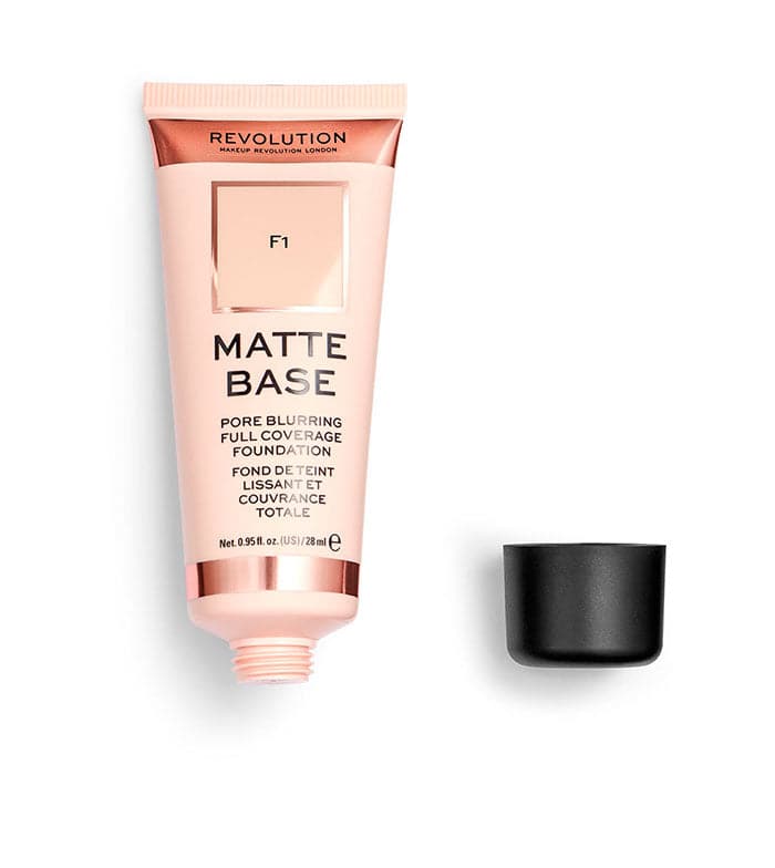 Makeup Revolution Matte Base Foundation | Best Price in Pakistan original skincare product Pakistan مرکزی تصویر