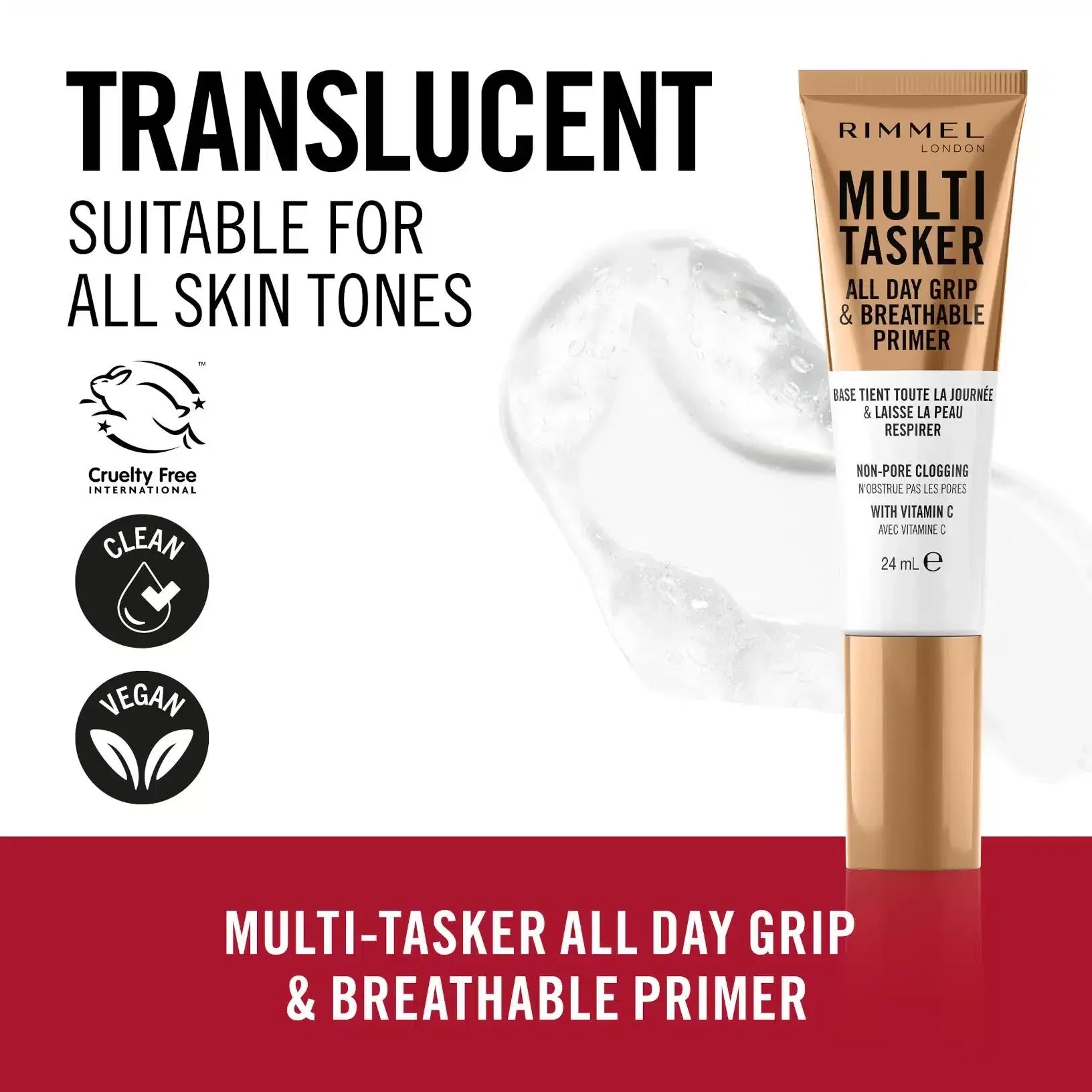 Rimmel London | Multi-Tasker All Day Grip & Breathable Primer | Best Price in Pakistan original skincare product Pakistan