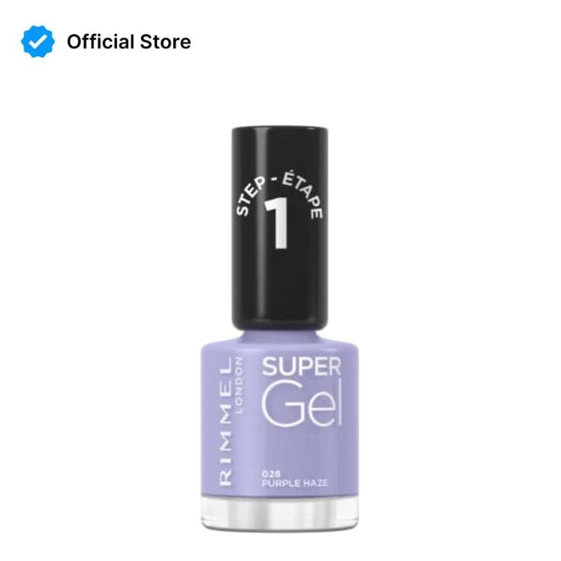 Rimmel Super Gel Nail Polish | 028 Purple Haze | Best Price in Pakistan original skincare product Pakistan