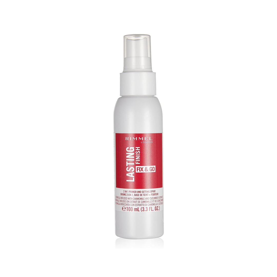 Rimmel Lasting Finish Fix & Go Setting Spray 100ml | Best Price in Pakistan original skincare product Pakistan Main image