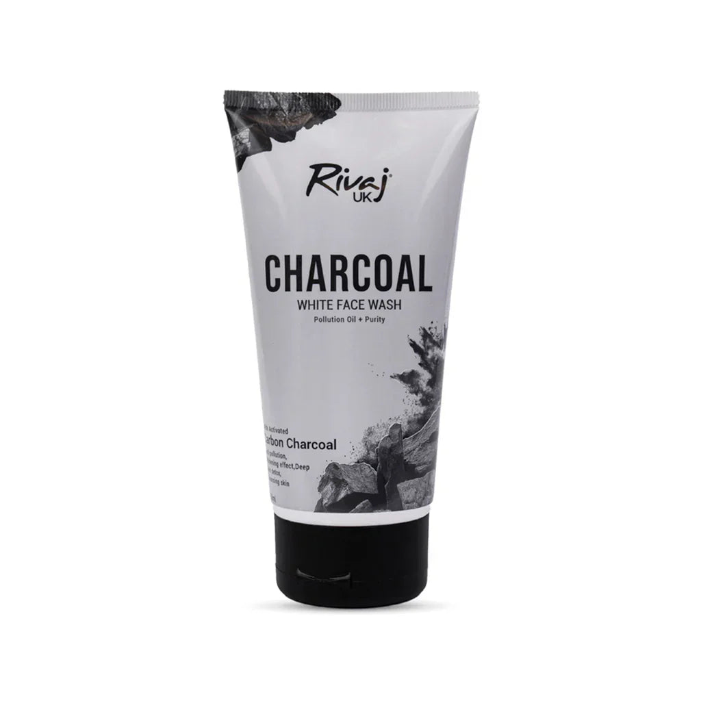 Rivaj | Charcoal Whitening Face Wash 100ml | Best Price in Pakistan original skincare product Pakistan Main image