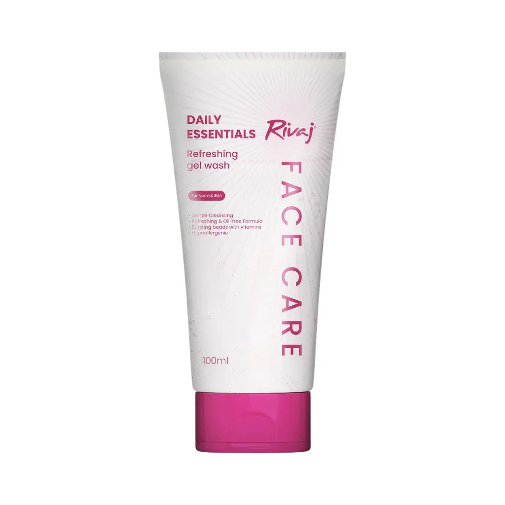 Rivaj | Daily Essentials Refreshing Gel Face Wash 100ml | Best Price in Pakistan original skincare product Pakistan