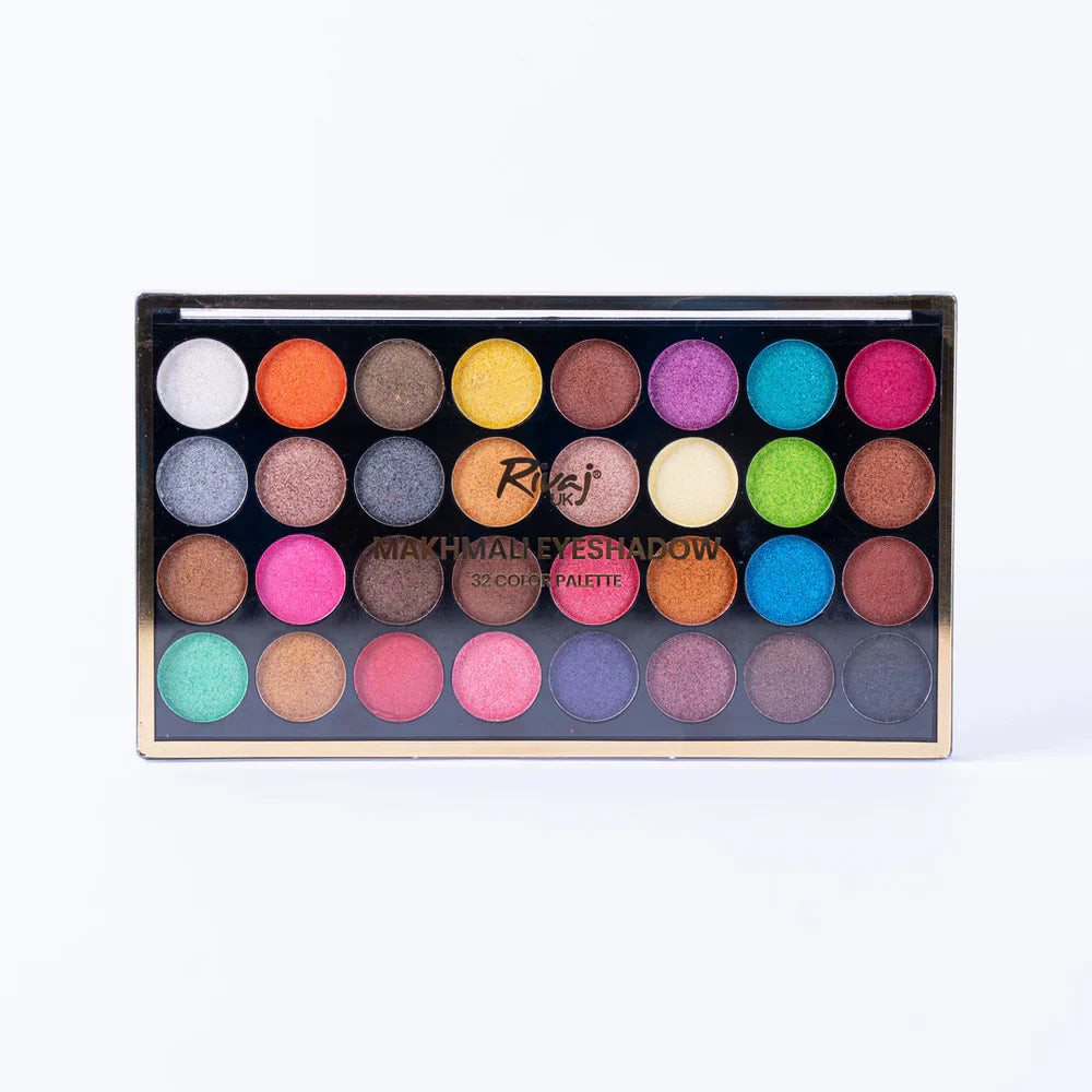 Rivaj | Makhmali Eyeshadow 32 Color Palette | Best Price in Pakistan original skincare product Pakistan Main image