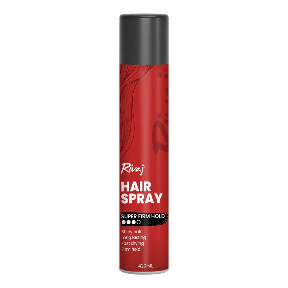Rivaj | Super Firm Hold Hair Spray 420ml | Best Price in Pakistan original skincare product Pakistan Main image