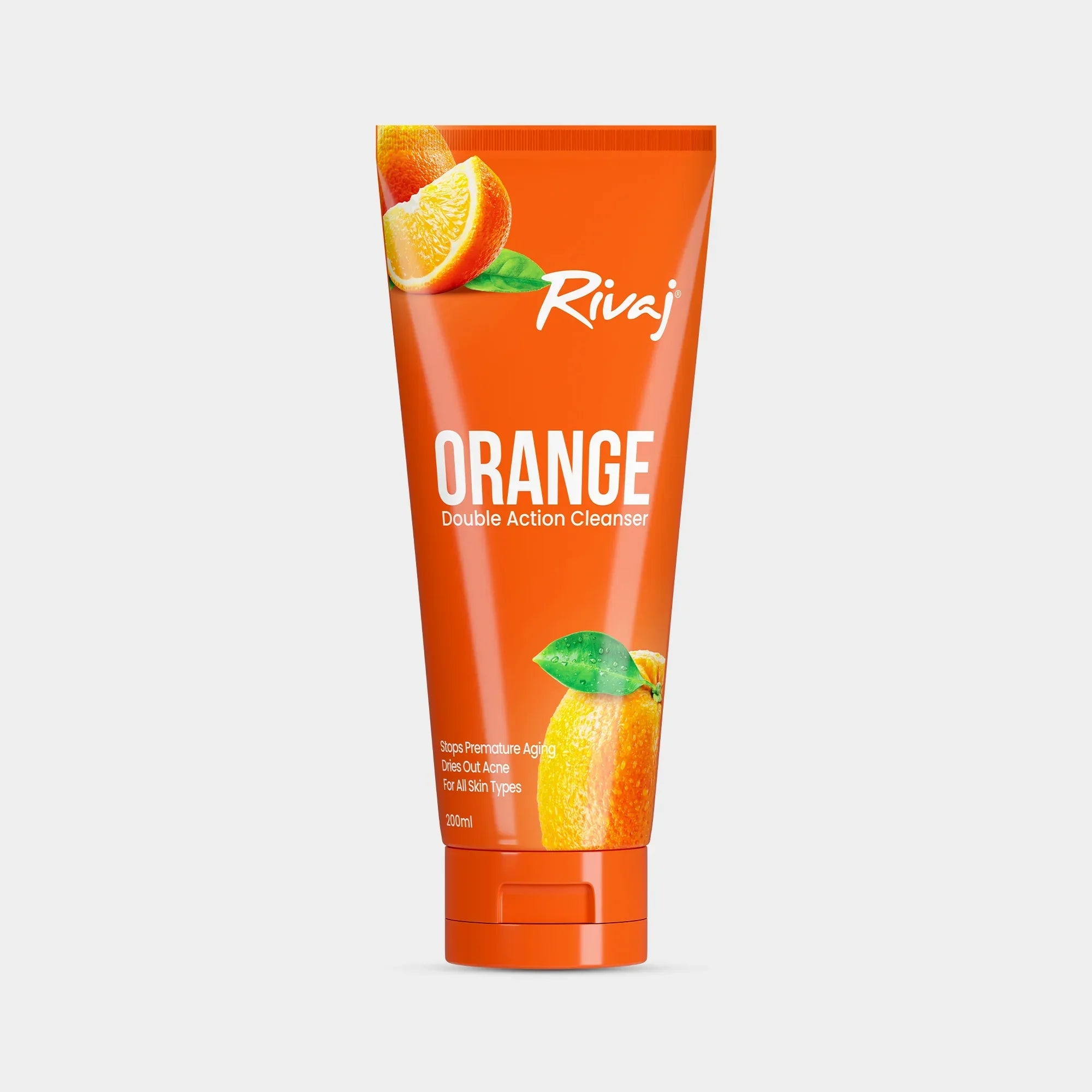 Rivaj | Orange Double Action Cleanser | Best Price in Pakistan original skincare product Pakistan
