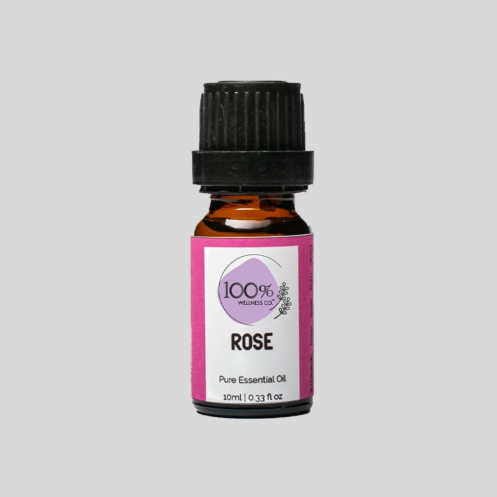 100% Wellness Co Rose Essential Oil | Best Price in Pakistan original skincare product Pakistan