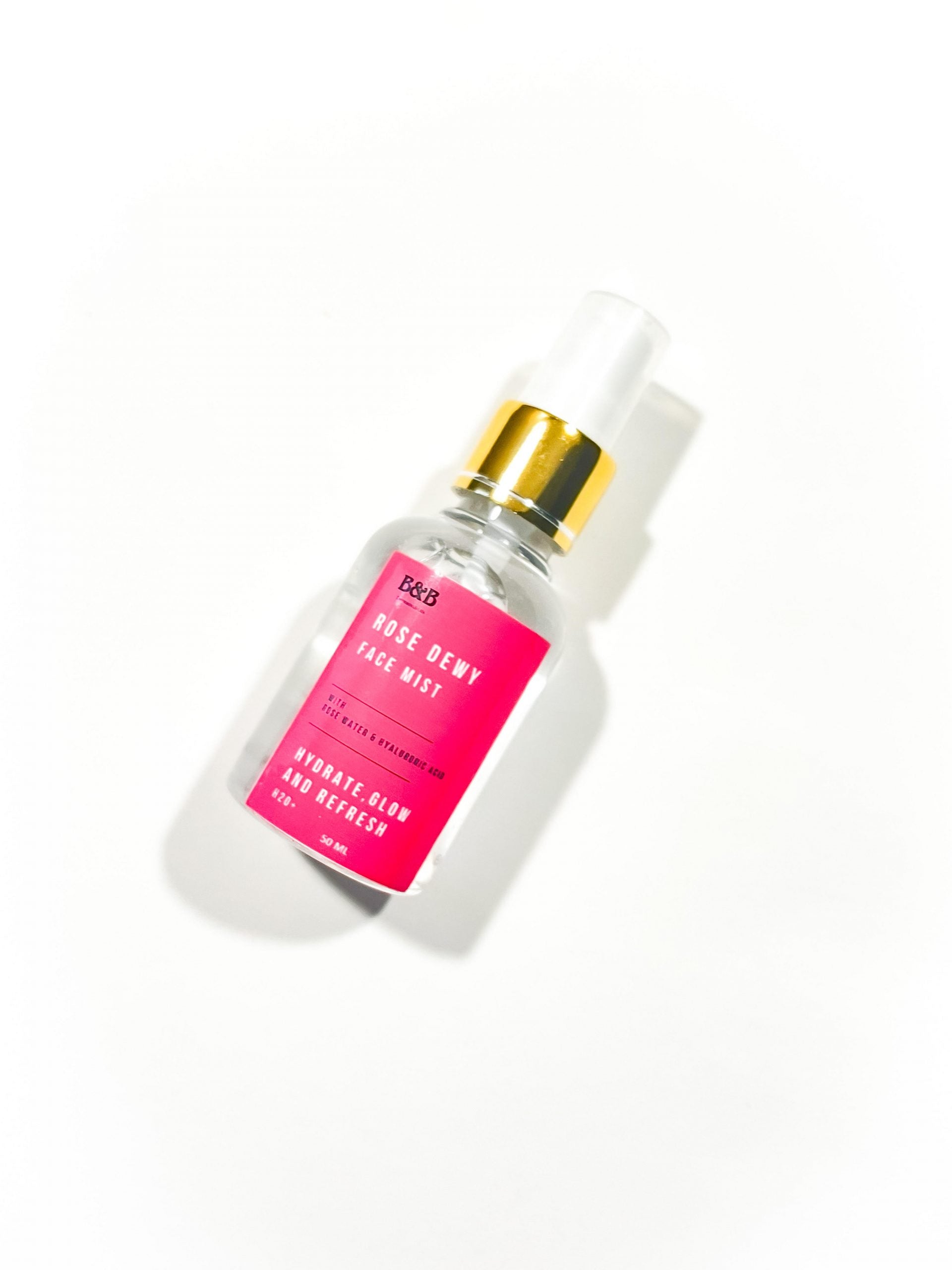 B&B Derma | Rose Dewy | Rose Water Face Mist On The Go 50Ml | Best Price in Pakistan original skincare product Pakistan Main image