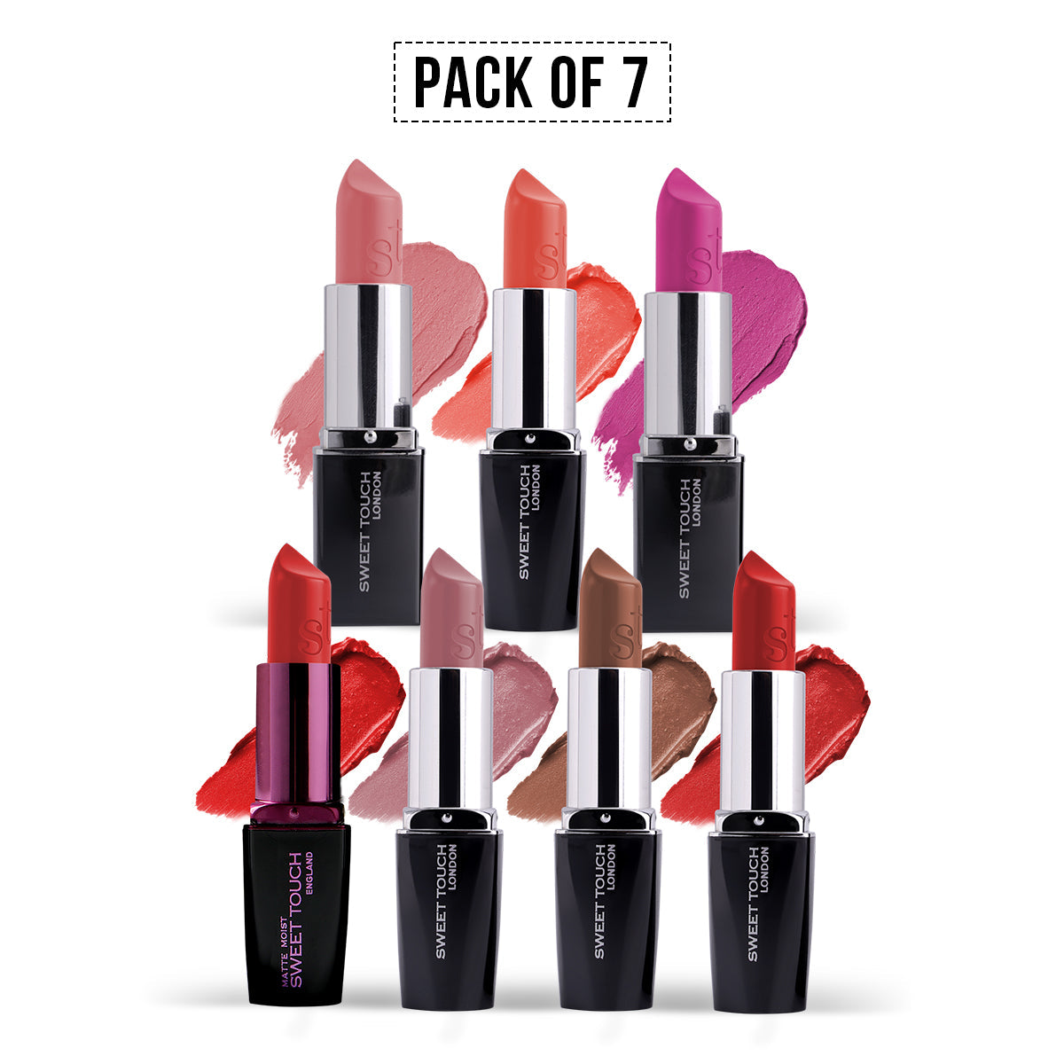 Rouge Eclipse Lipstick Set | Pack of 7 | Best Price in Pakistan original skincare product Pakistan