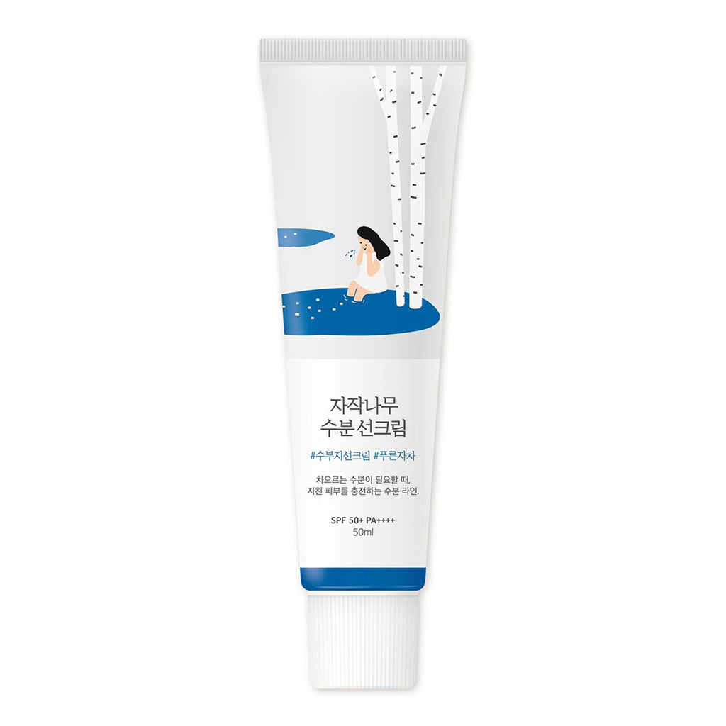 Round Lab | Birch Juice Moisturizing Sunscreen (SPF50+ PA++++)/50ml | Best Price in Pakistan original skincare product Pakistan